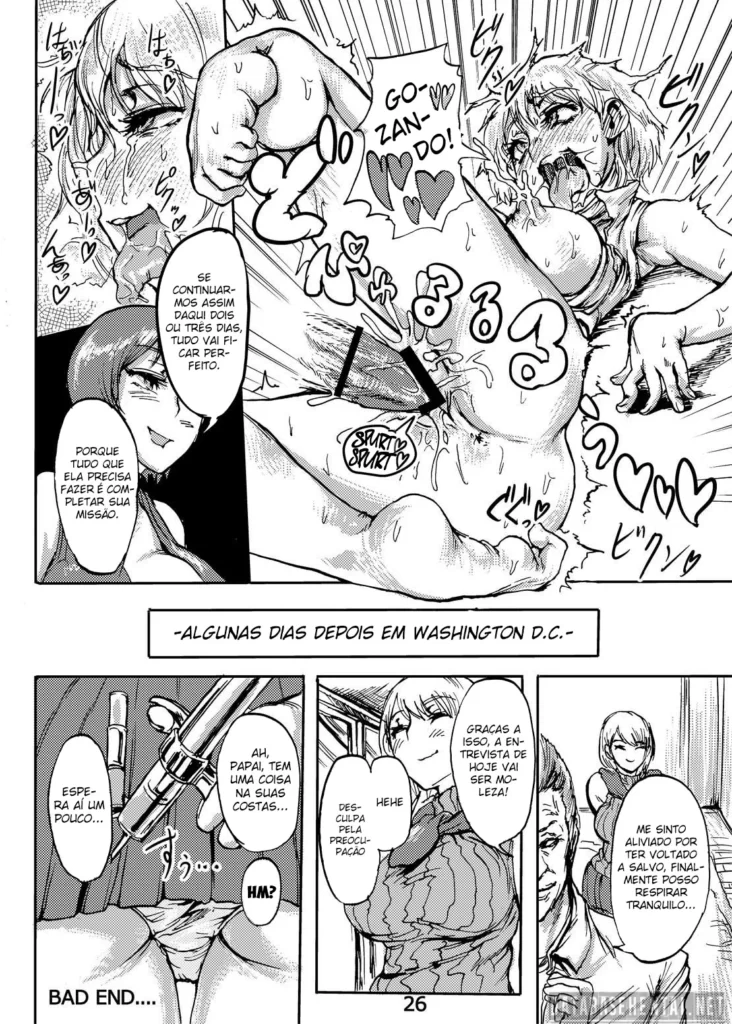 Ashley hentai - Dojin de Resident Evil 4